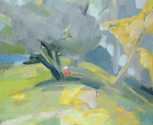 Parc Monceau, Paryż, ok. 1912-13